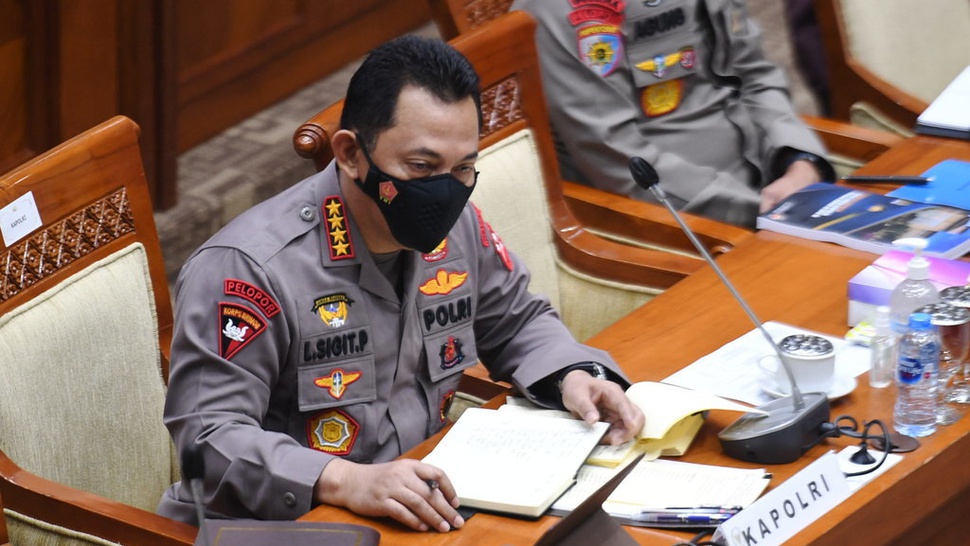 Di Hadapan DPR, Kapolri Minta Maaf atas Dosa-Dosa Anggotanya