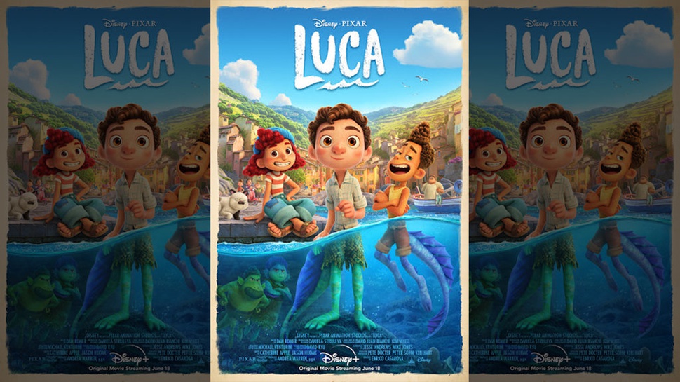 Review Film Animasi Luca Tayang di Disney+ Hotstar