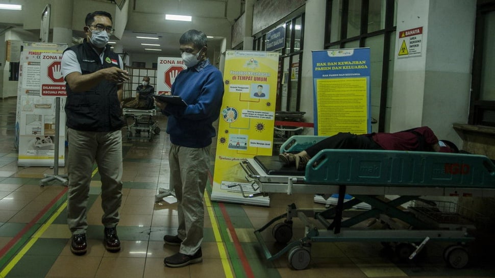 Tempat Tidur RS COVID-19 Terisi 86%, Jawa Barat Siapkan RS Darurat