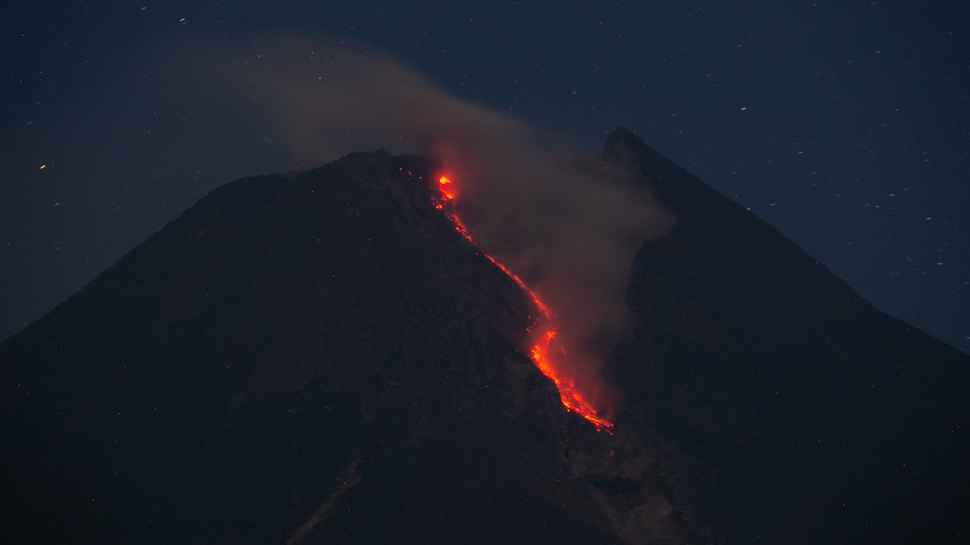 Status Gunung Merapi 14 Juli & Aktivitasnya, Ada 11 Guguran Lava