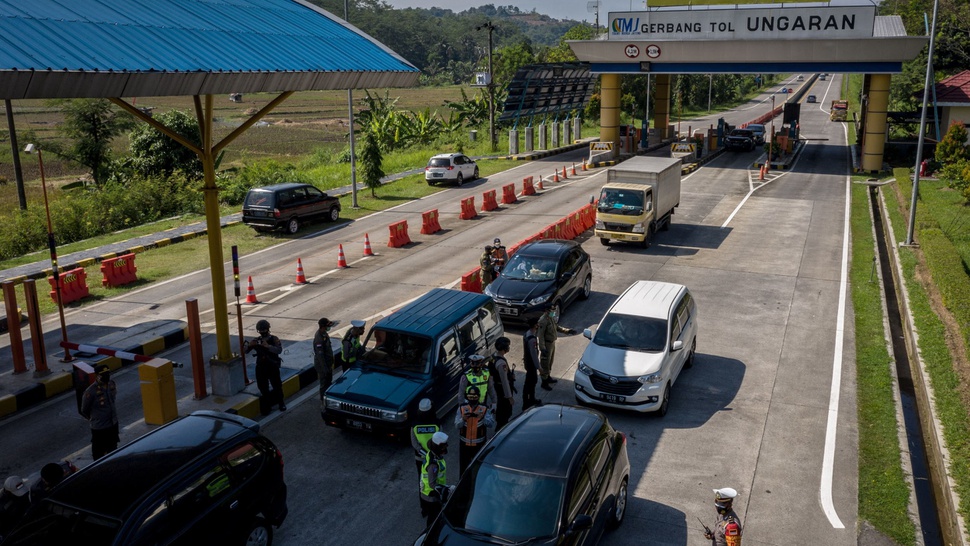 PPKM Darurat, 27 Pintu Tol Menuju Jawa Tengah Ditutup Mulai 16 Juli
