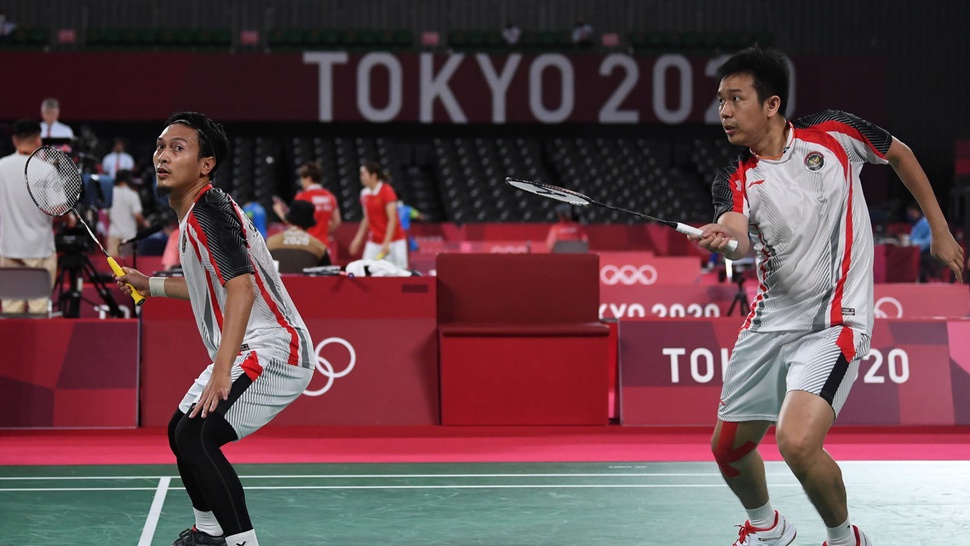 Hasil Badminton Olimpiade 2020: Ahsan-Hendra Lolos ke Semifinal
