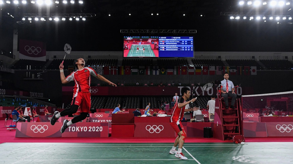 Ganda Putra Indonesia Hendra/Hasan Lolos ke Semifinal Olimpiade