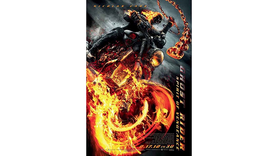 Sinopsis Film Ghost Rider: Spirit of Vengeance di Bioskop Trans TV