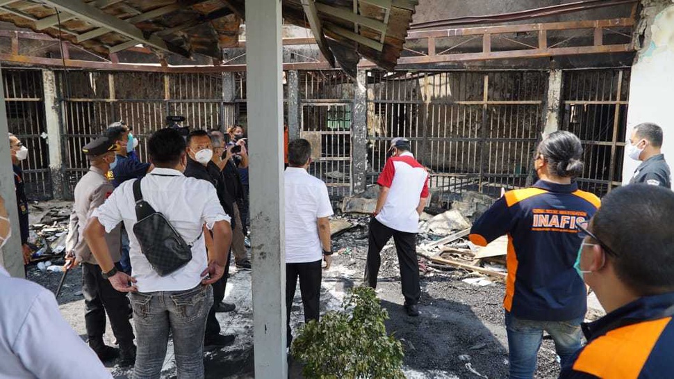 7 Pejabat Lapas Tangerang Diperiksa Terkait Penyebab Kebakaran