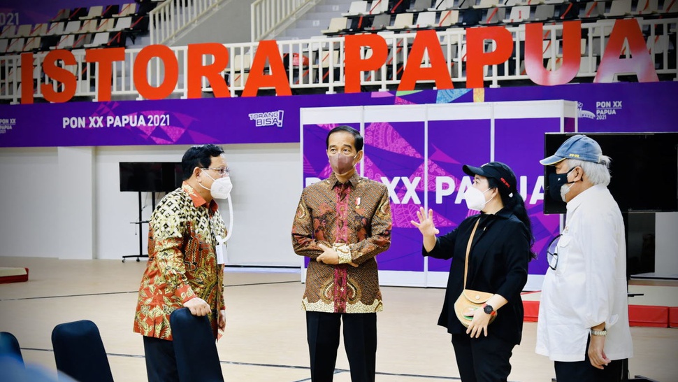 Jokowi Tak Mau Arena Pertandingan Terbengkalai usai PON XX Papua