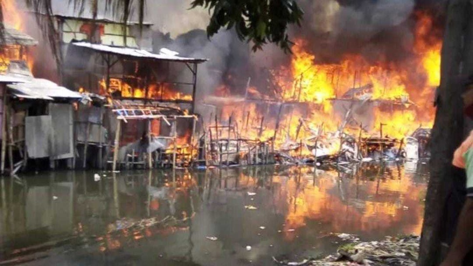 4 Kebakaran di DKI Hari Ini, Gardu Induk Kebon Jeruk di Antaranya