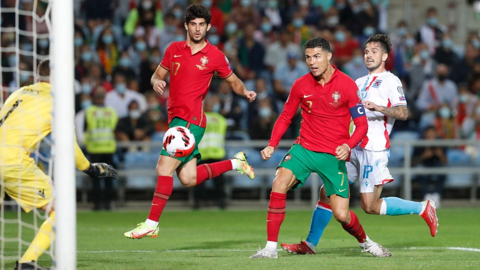 Live Streaming Portugal vs Makedonia Utara, Pra Piala Dunia Live TV