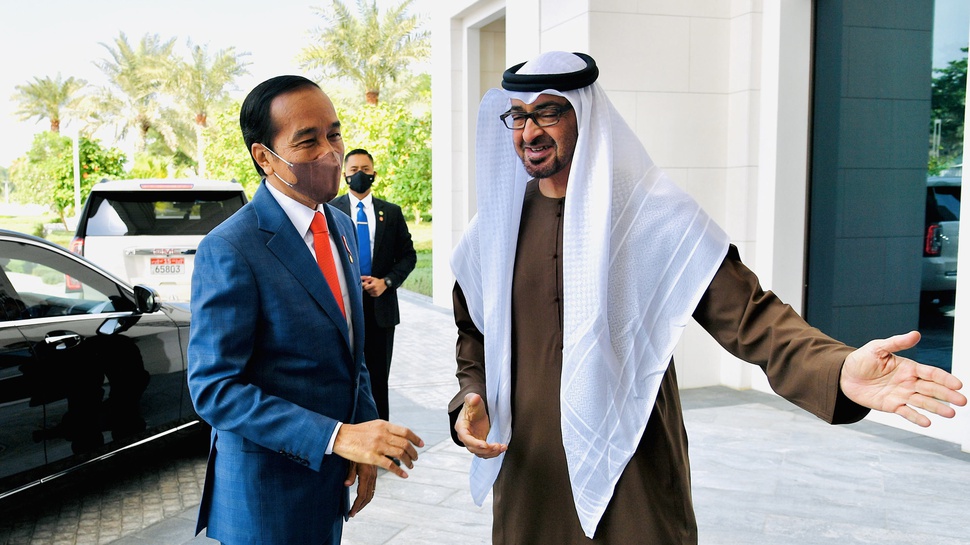 Jokowi Kunjungi Jalan Joko Widodo di Abu Dhabi Uni Emirat Arab