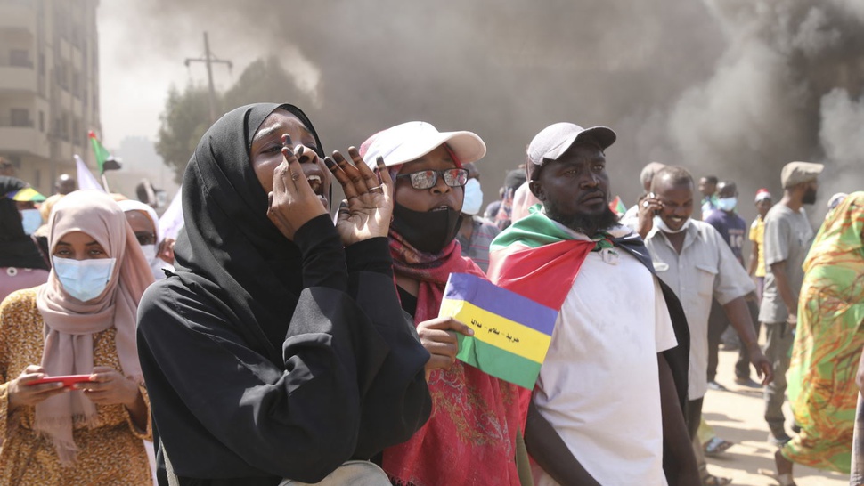 Situasi Sudan Terkini: Protes Anti-Kudeta Berlanjut, 5 Orang Tewas