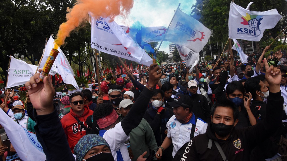 Suara-Suara Buruh soal UU Cipta Kerja yang Tak Dipedulikan Jokowi