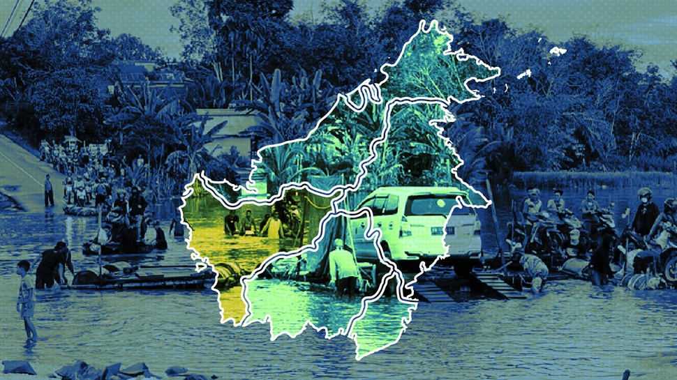Biang Banjir Kalbar: Sawit Diusir, Ratusan Tambang Tetap Jalan