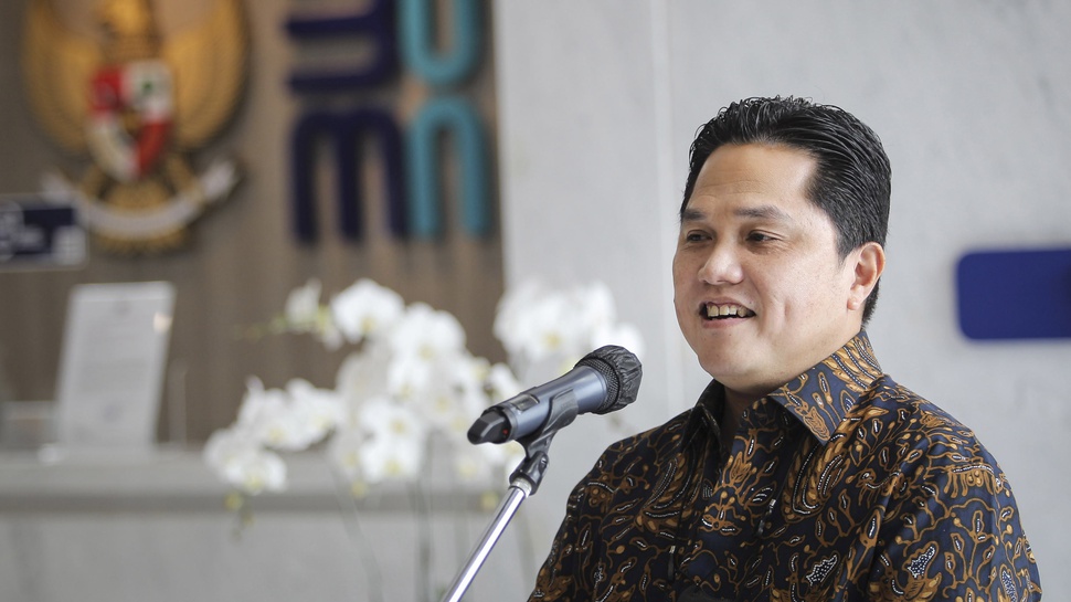 Erick Thohir Klaim BUMN Sepertiga Kekuatan Ekonomi Indonesia
