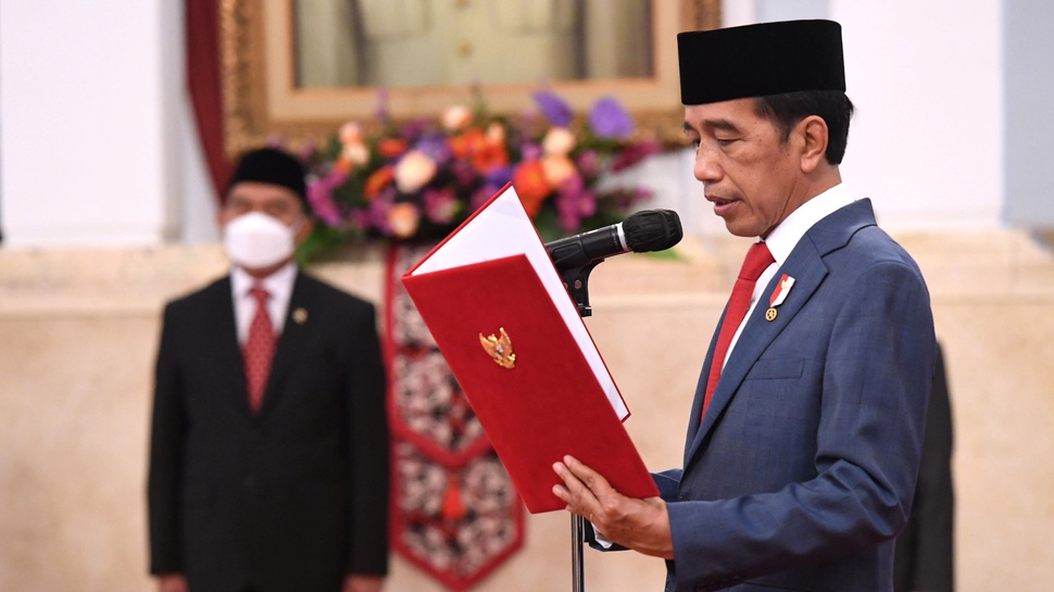 Jokowi Lantik Andi Sudirman Sulaiman jadi Gubernur Sulsel