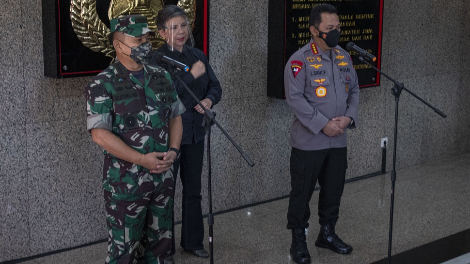 KSAD Dudung Temui Kapolri: TNI Polri akan Bersinergi & Tetap Solid