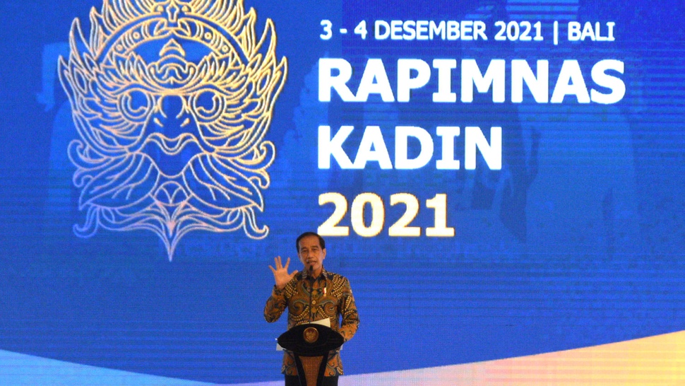 Presiden Jokowi Hadiri Rapimnas KADIN Indonesia