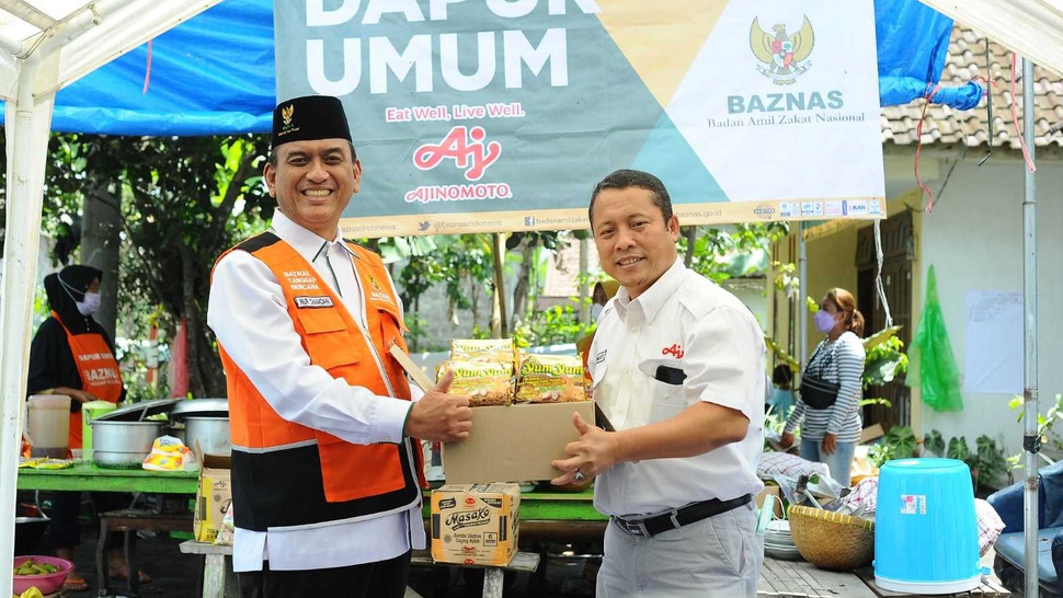 PT Ajinomoto Indonesia Gandeng Baznas Salurkan Donasi