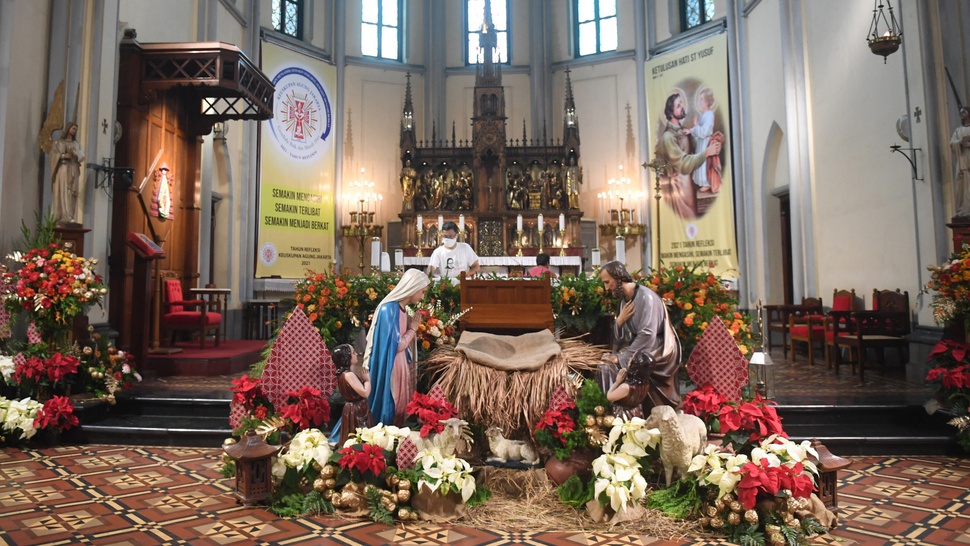 Jadwal & Link Streaming Misa Natal di Gereja Katedral Jakarta
