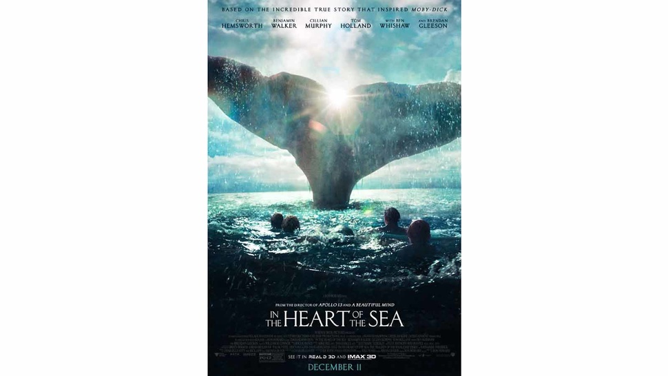 Sinopsis Film In the Heart of the Sea Bioskop Trans TV Malam Ini