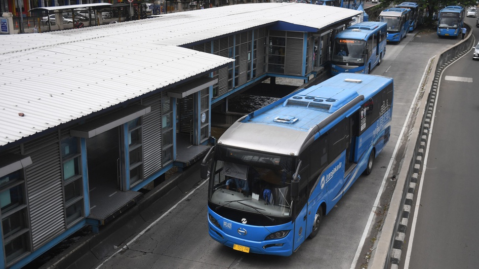 Transjakarta Klaim Pesepeda Tewas Tertabrak karena Menyalip Bus