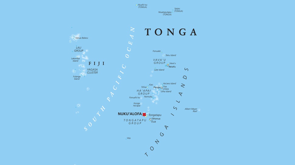 Fakta-fakta Tonga: Negara yang Diterjang Tsunami dan Gunung Meletus