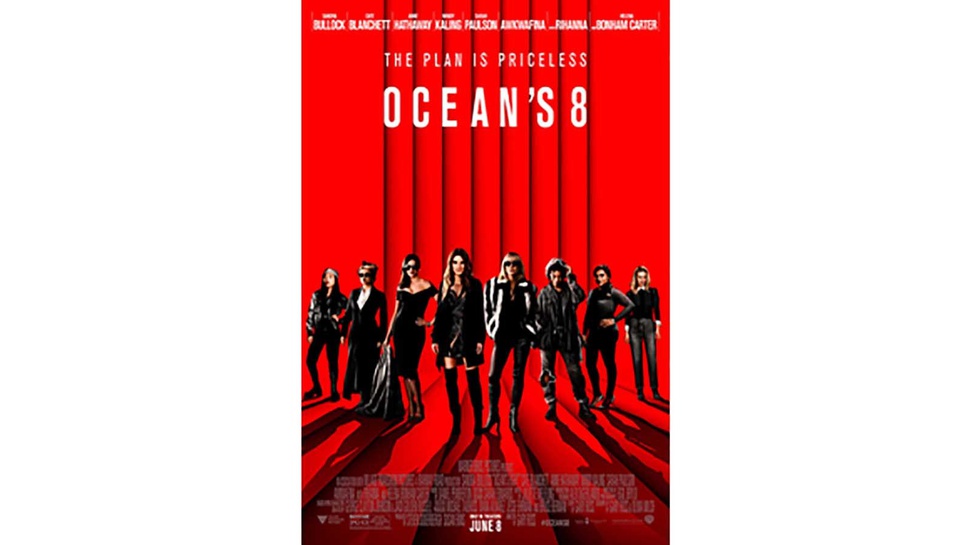 Sinopsis Film Oceans 8 di Bioskop Trans TV: Geng Wanita Pencuri