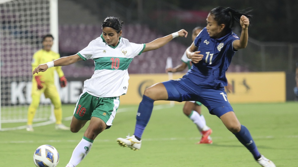 Hasil Piala AFF Wanita 2022 Indonesia vs Thailand 0-4 & Klasemen