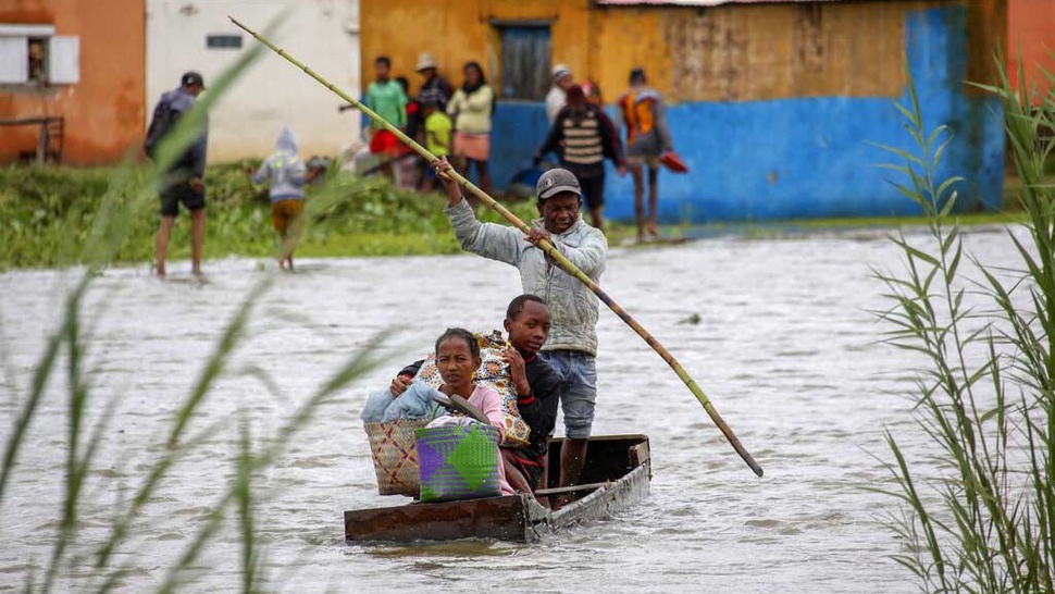 Badai Tropis Ana di Madagaskar Terkini: Jumlah Korban Tewas 46