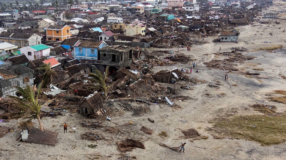 Siklon Batsirai di Madagaskar: Kondisi Terkini, Tewaskan 80 Orang