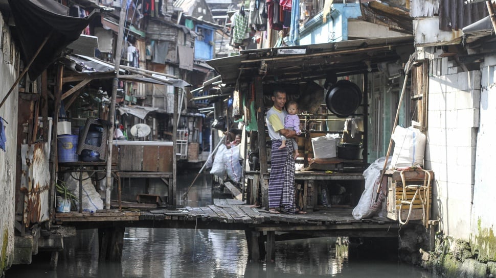BPS: Penduduk Miskin di Jakarta Naik Jadi 502,04 Ribu Orang