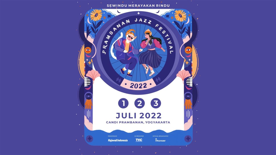 Prambanan Jazz 2022 Digelar Offline 1-3 Juli, Tawarkan Konsep NFT