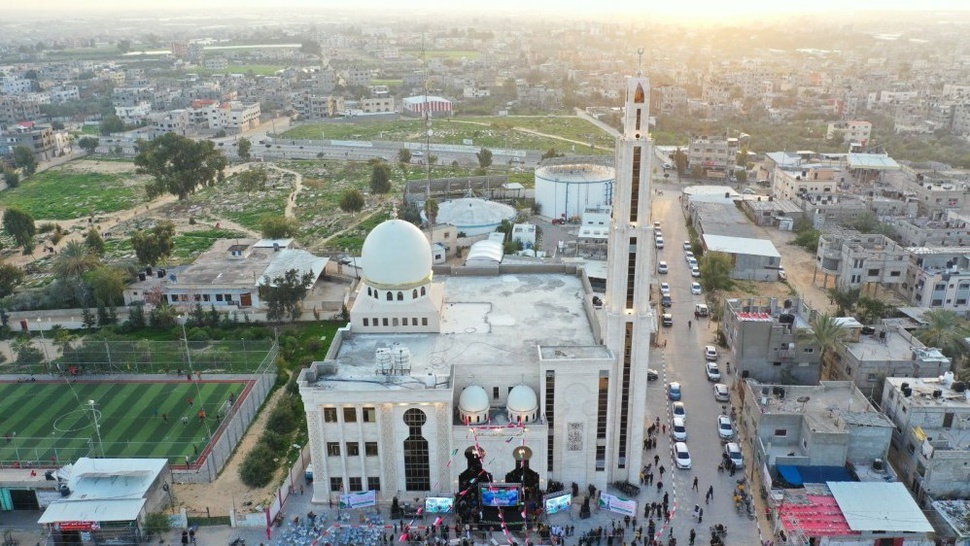 Peresmian Masjid Istiqlal di Gaza