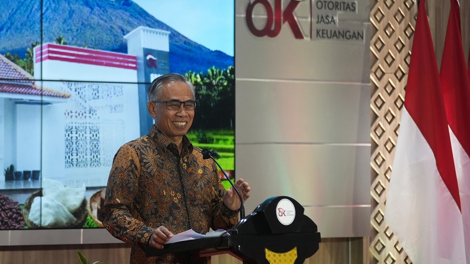 Wimboh & Dewan Komisioner OJK Periode 2017-2022 Pamit Temui Jokowi