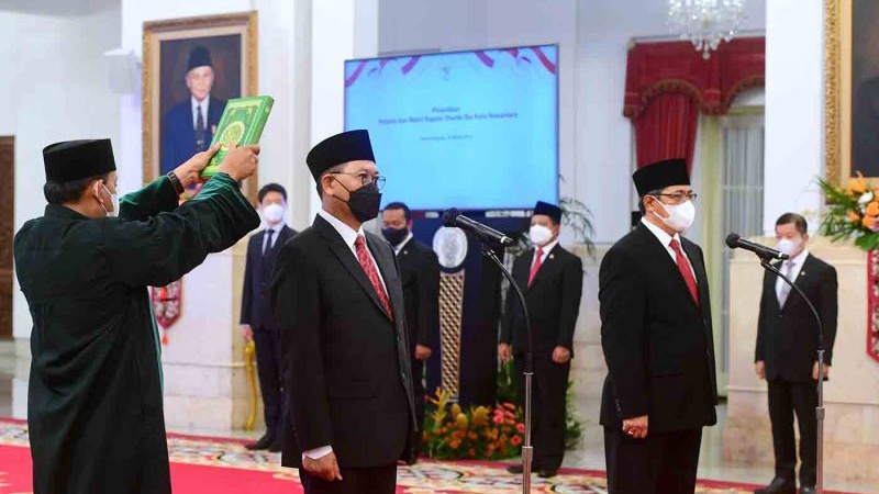 Jokowi Yakin Bambang-Dhony Kombinasi Baik Kelola IKN Nusantara
