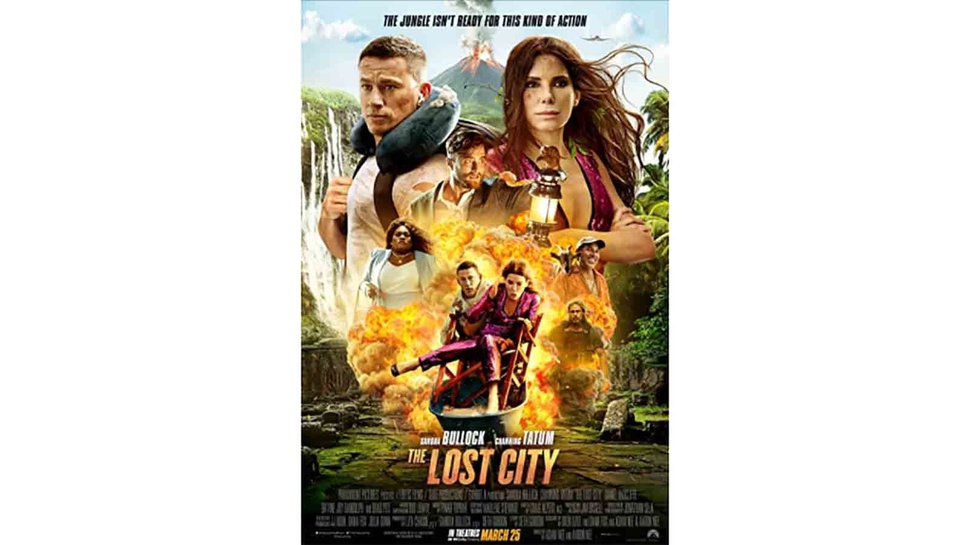 Sinopsis The Lost City, Film Sandra Bullock yang Rilis Pekan Depan