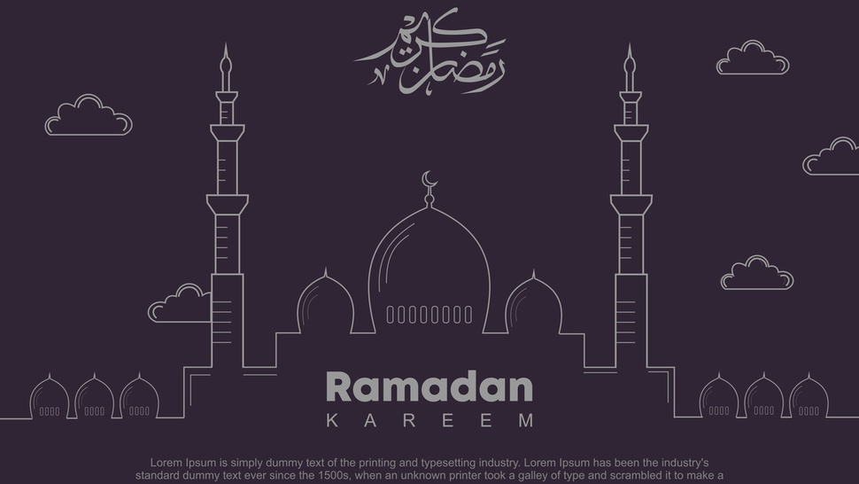 Contoh Template Undangan Bukber Puasa Ramadhan 2023 di Canva