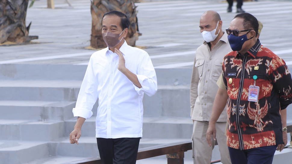 Resmikan Penataan Kota Kupang, Jokowi Harap Wisatawan Makin Nyaman