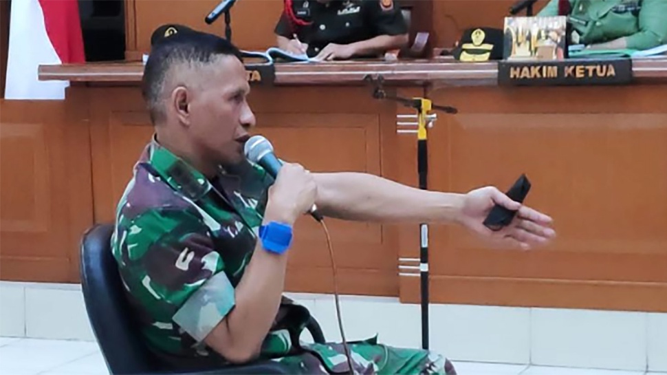 Kolonel Priyanto Tolak Dakwaan Pembunuhan Berencana Sejoli Nagreg