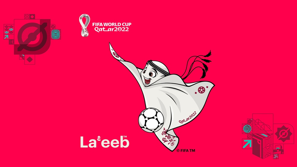 La'eeb & Daftar Maskot Piala Dunia Sejak 1966 hingga 2022