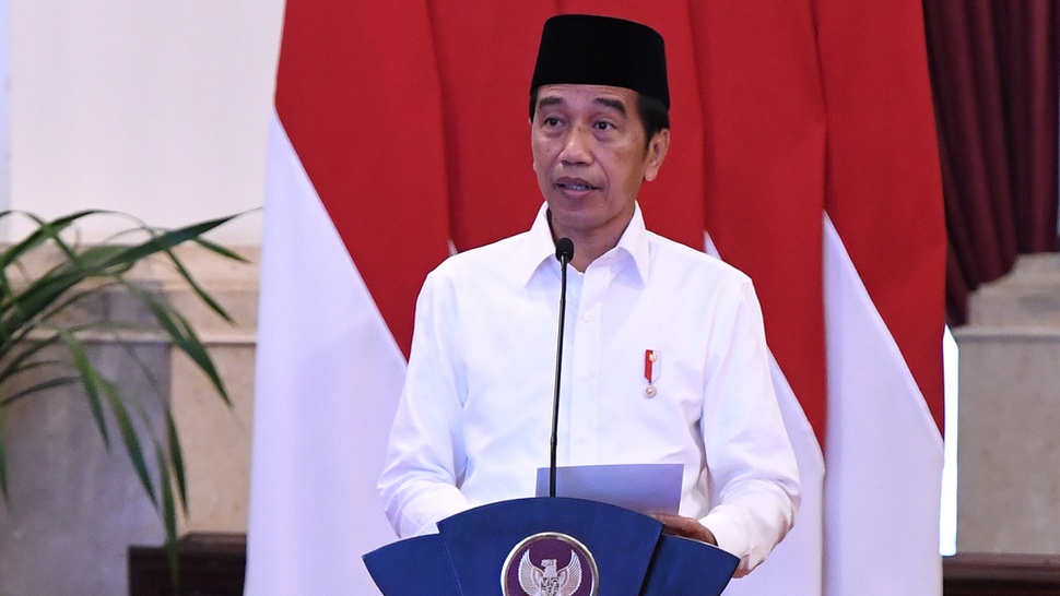 Jokowi Sebut Ekonomi RI Maju Berkat Pekerja
