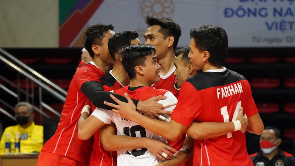 Daftar Pemain & Pelatih Tim Voli Putra Indonesia SEA Games 2023