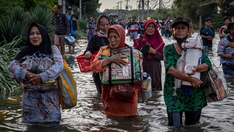 Banjir Rob Pantura hingga Penyebab Banjir Rob Semarang, Kata BMKG