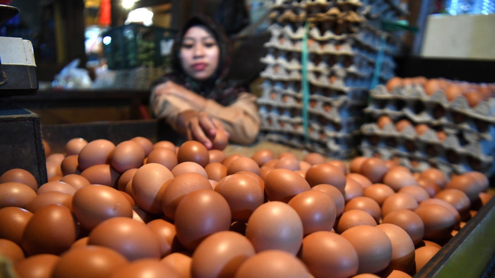Update Harga Pangan: Telur, Cabai dan Bawang Merah Serentak Naik