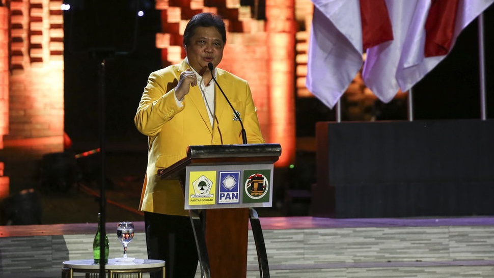 Airlangga Soal Wacana Reshuffle Kabinet: Tergantung Bapak Presiden