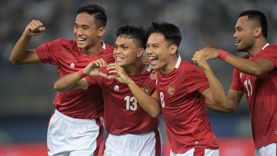 Daftar Nomor Punggung Pemain Timnas Indonesia di Piala AFF 2022