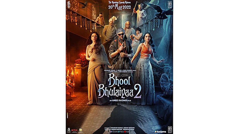Sinopsis Film India Bhool Bhulaiyaa 2 dan Jadwal Tayang di Bioskop