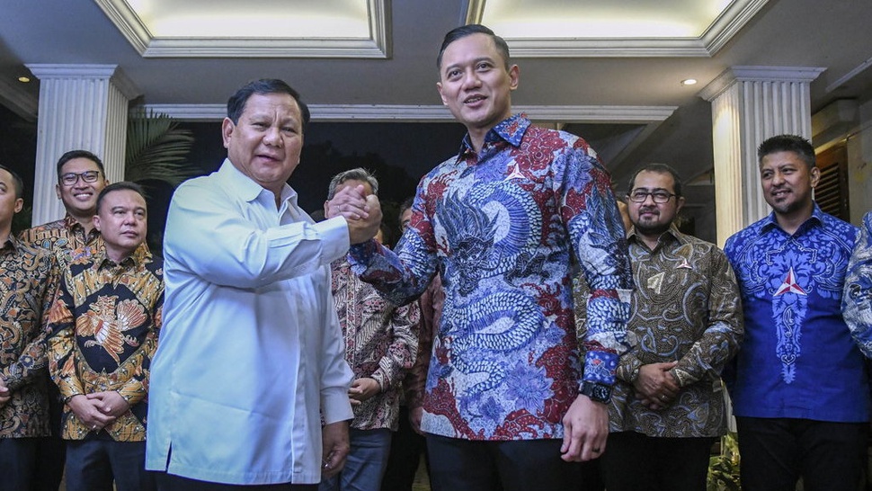 Dua Jam Bertemu, Prabowo dan AHY Kompak Belum Sepakati Koalisi