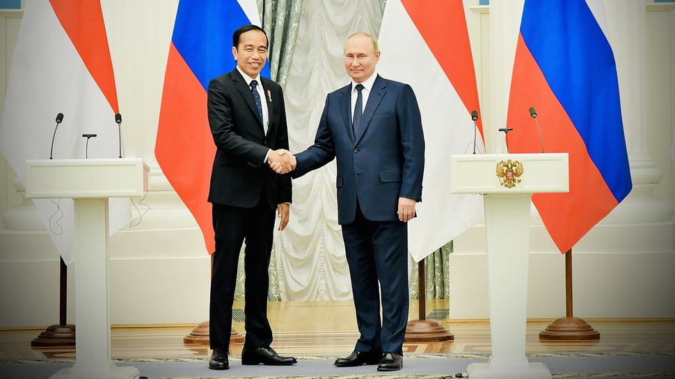 Bertemu Putin, Jokowi Siap Jadi Juru Damai Rusia-Ukraina