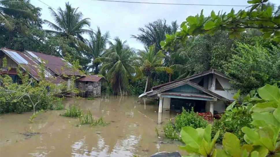 316 Rumah Warga Tergenang Banjir di Mukomuko Bengkulu