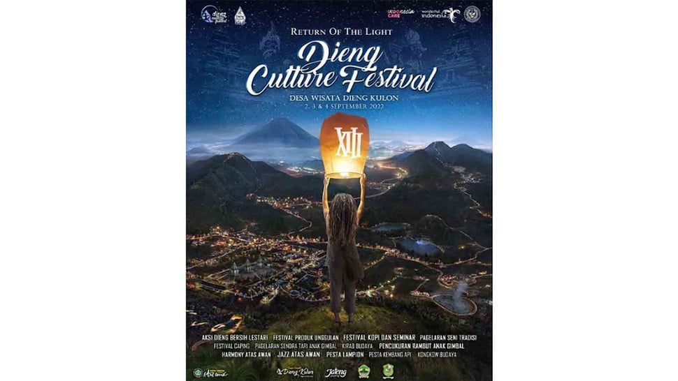 Jadwal dan Rangkaian Acara Dieng Culture Festival 2022